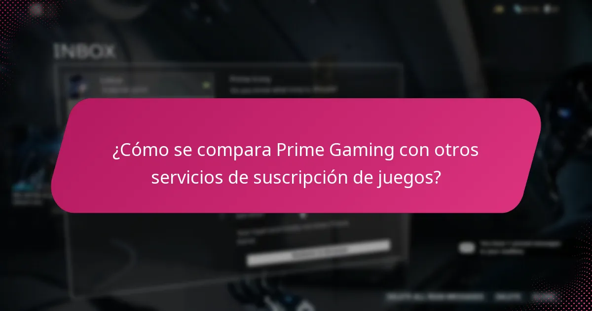 ¿Qué recompensas adicionales puedo ganar con Prime Gaming?